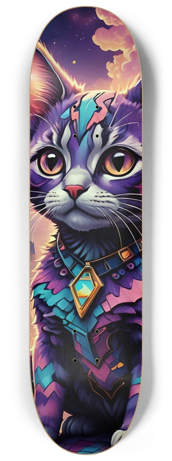 Psychedelic Airbrush Kitten 0002 #2