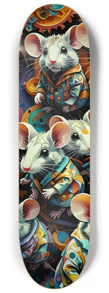 Psychedelic Airbrush Lab Mice 0001 #1