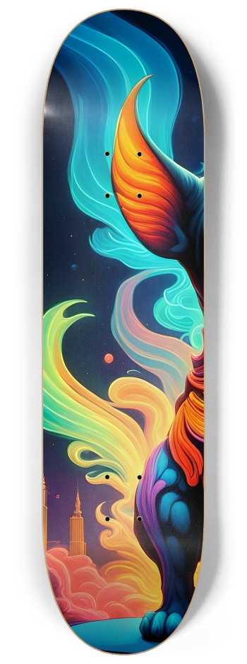 Psychedelic Airbrush Dogs See Squirrel 0001 #1
