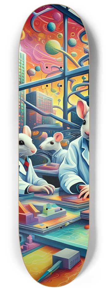 Psychedelic Airbrush Lab Mice 0002 #1