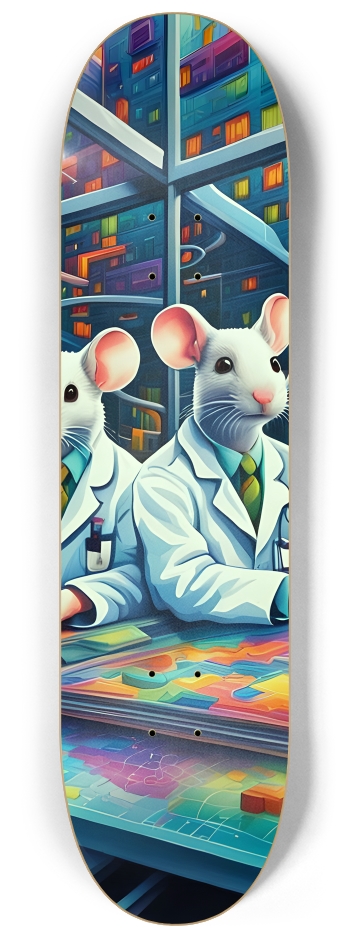 Psychedelic Airbrush Lab Mice 0002 #2