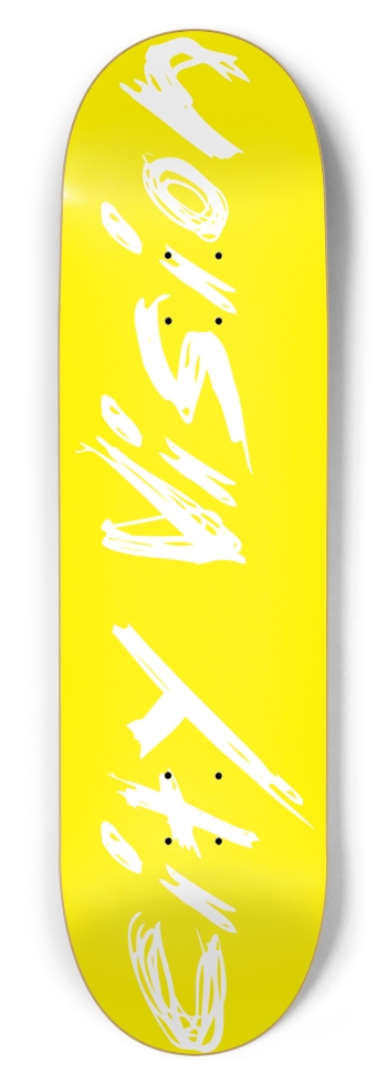 Yellow and White Name 8.75