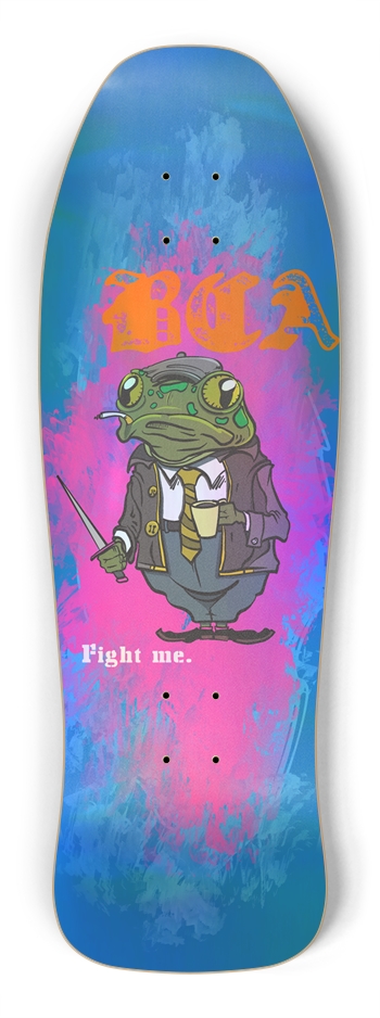 “Fight Me” Shredder - (Holographic Foil)