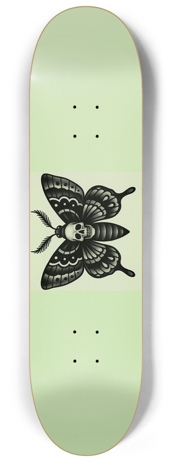 Glo-MADD “Death Moth” 8-1/4 Skateboard Deck