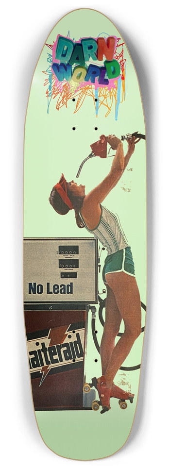 HAITERAID UNLEADED 9” Glow Punk Nose Pool Shape