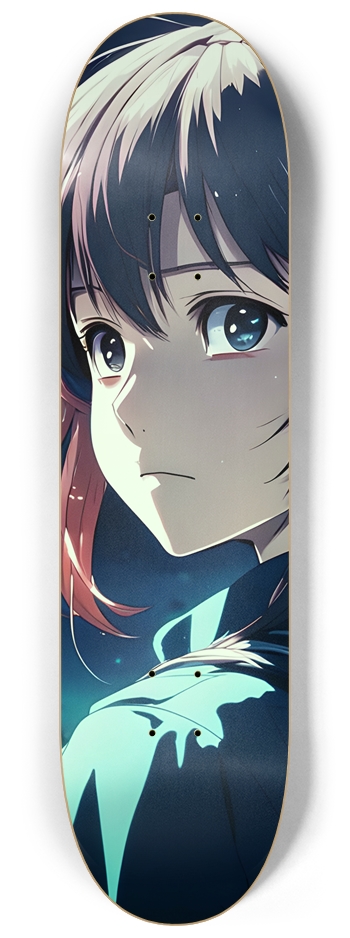 Anime Girl 001 8-1/4 Skateboard Deck