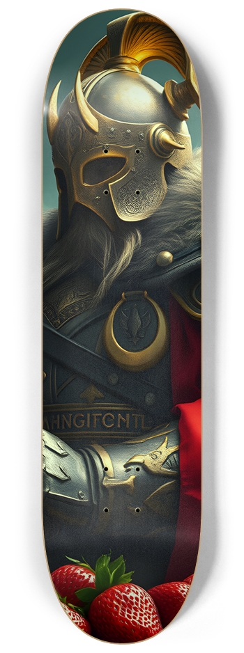 Fierce Strawberry Clan Viking Warlord 0003 8-1/4 Skateboard Deck