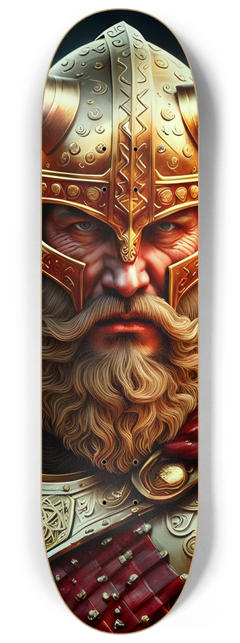 Fierce Strawberry Clan Viking Warlord 0001 8-1/4 Skateboard Deck