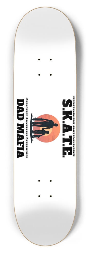 8.75 SKATEDAD Mafia deck 8-3/4 Inch Skateboard