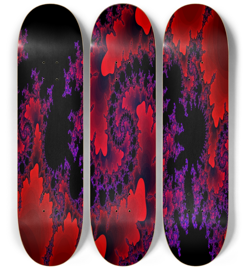 Fractal 1572 3 Deck Wall Series