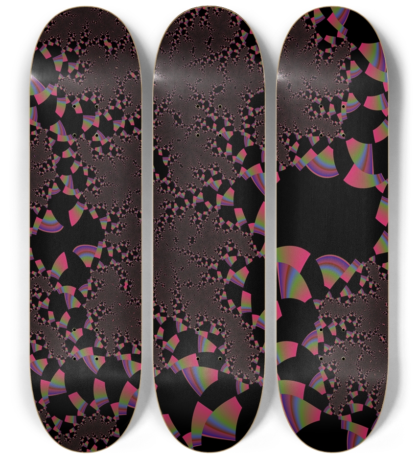 Fractal 1642 3 Deck Wall Series