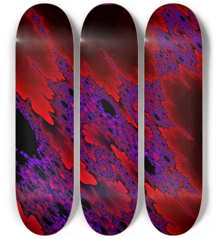Fractal 1566 3 Deck Wall Series