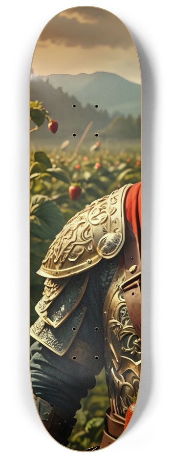 Fierce Strawberry Clan Viking Warlord 0002 #1 8-1/4 Skateboard Deck