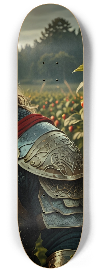 Fierce Strawberry Clan Viking Warlord 0002 #3 8-1/4 Skateboard Deck