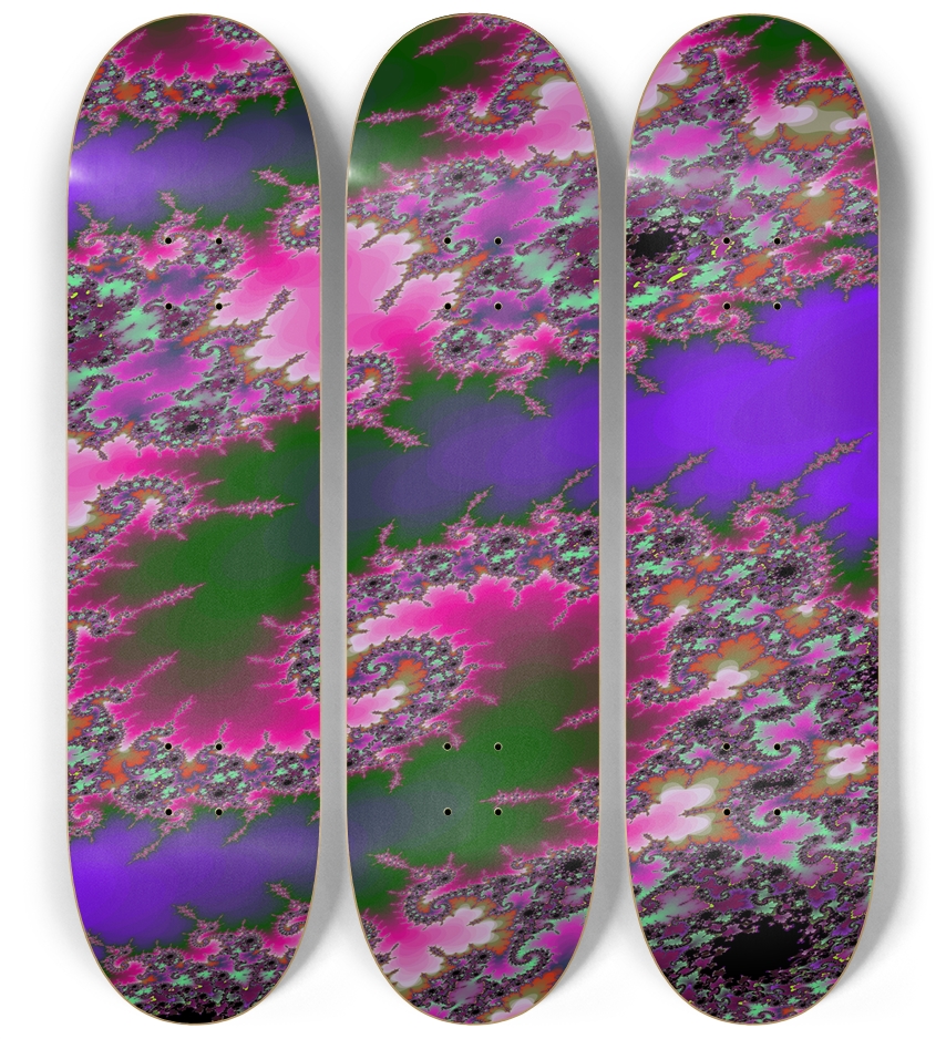 Fractal 1568 3 Deck Wall Series