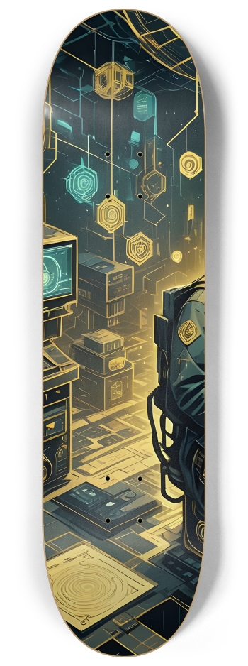 Oblivious 0001 #1 8-1/4 Skateboard Deck