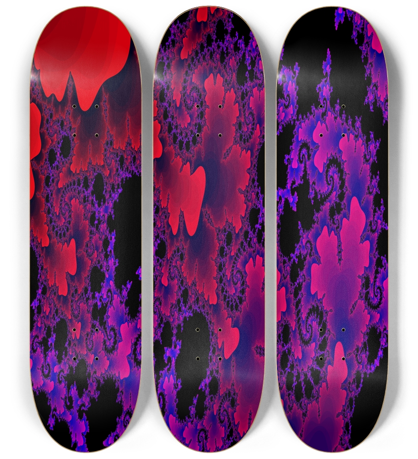 Fractal 1573 3 Deck Wall Series