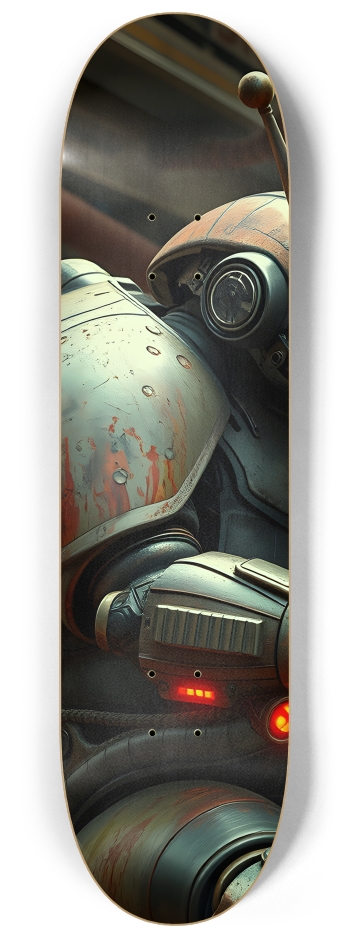 Battle Slug with Mittens the Kitten 0001 #1 8-1/4 Skateboard Deck