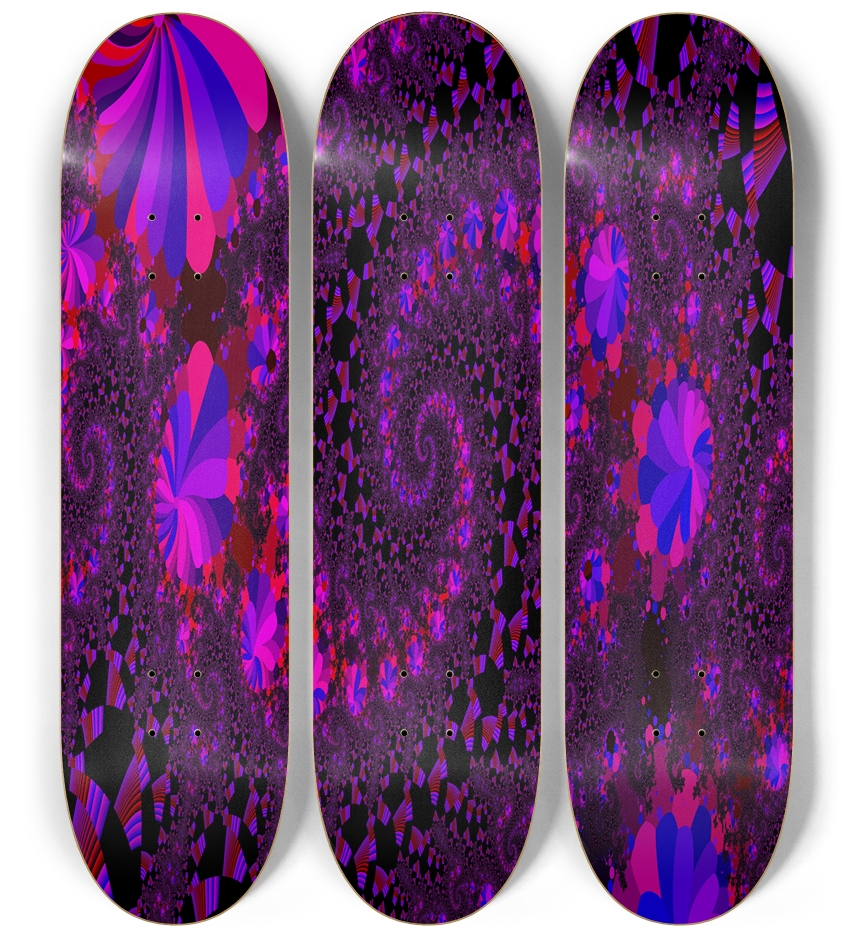 Fractal 1644 3 Deck Wall Series