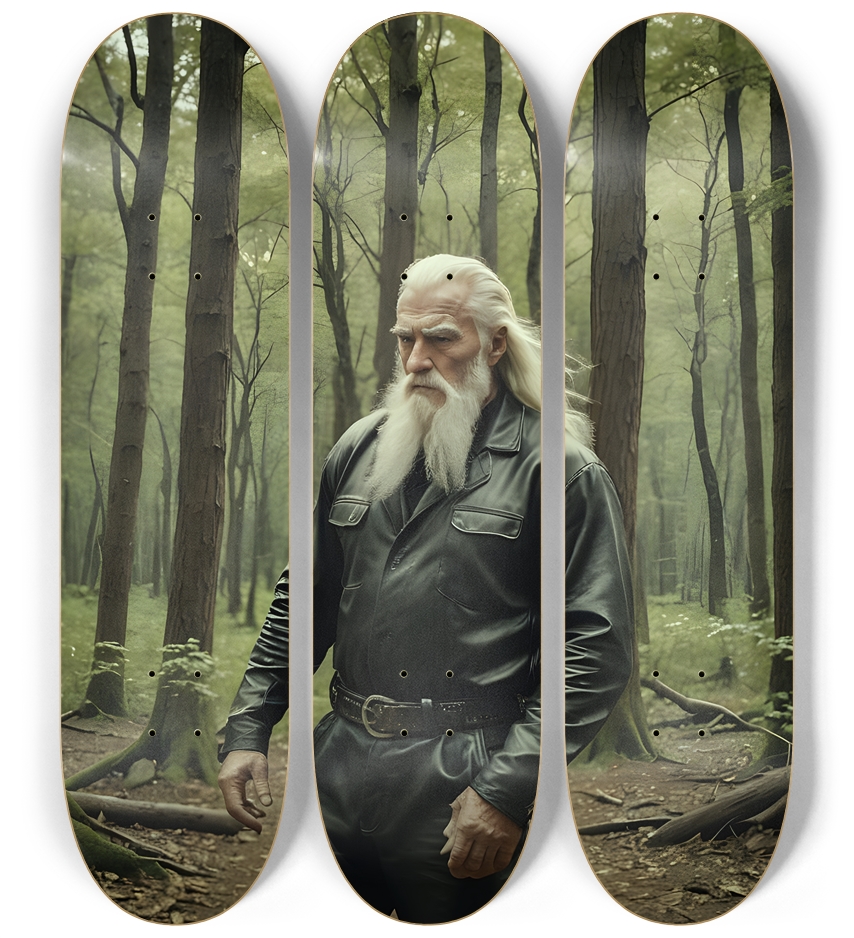 A Walk in the Woods 0002 3 Deck Wall Series