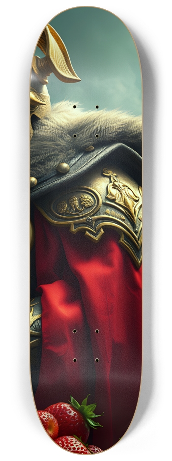 Fierce Strawberry Clan Viking Warlord 0003 #3 8-1/4 Skateboard Deck