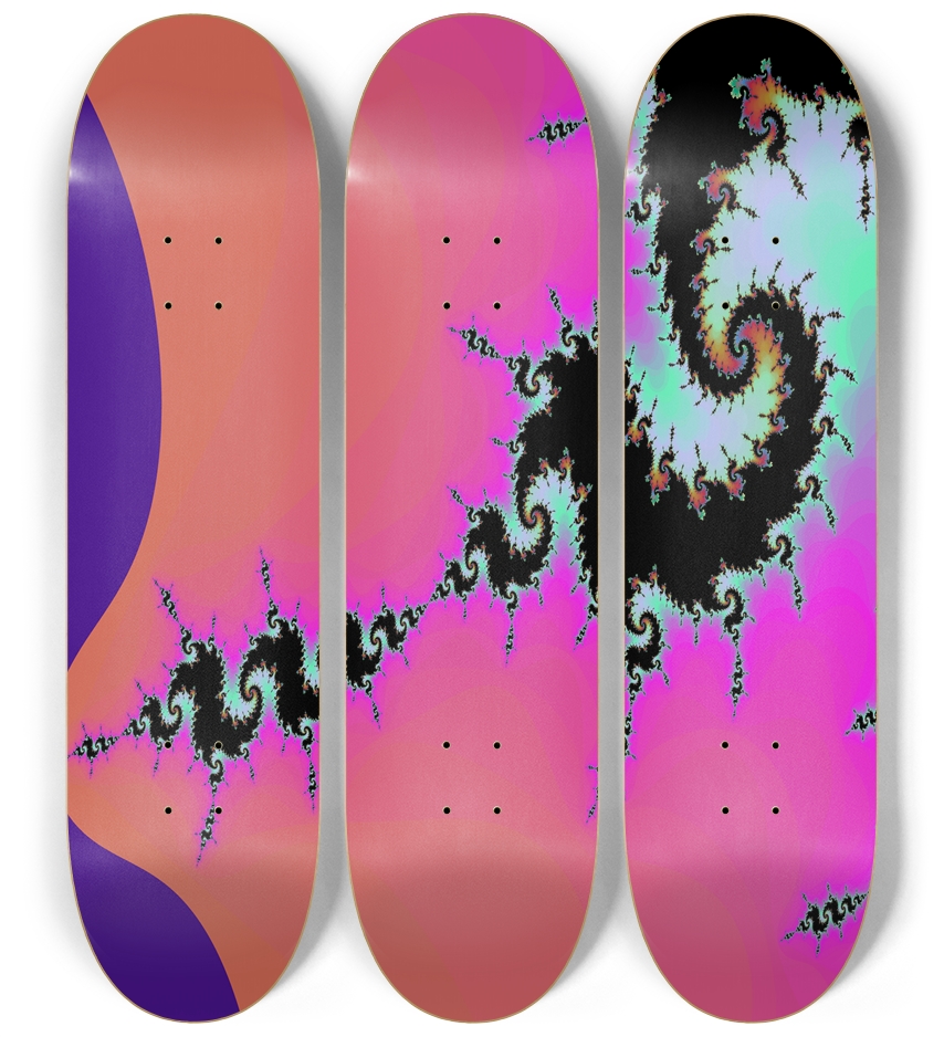 Fractal 1571 3 Deck Wall Series