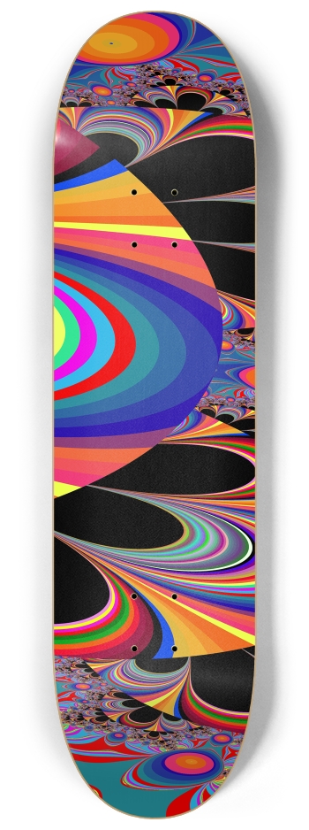 Fractal 1547 #1 8-1/4 Skateboard Deck