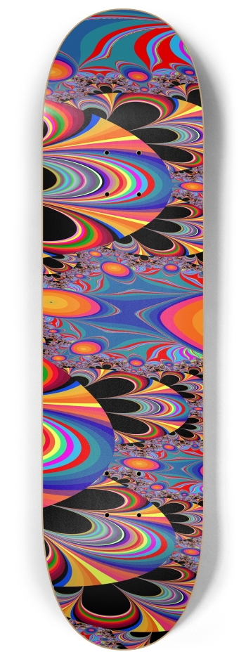 Fractal 1547 #2 8-1/4 Skateboard Deck