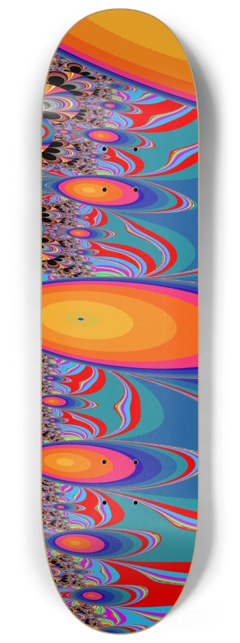 Fractal 1547 #3 8-1/4 Skateboard Deck