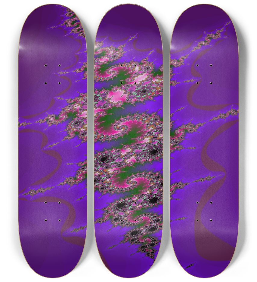 Fractal 1567 3 Deck Wall Series