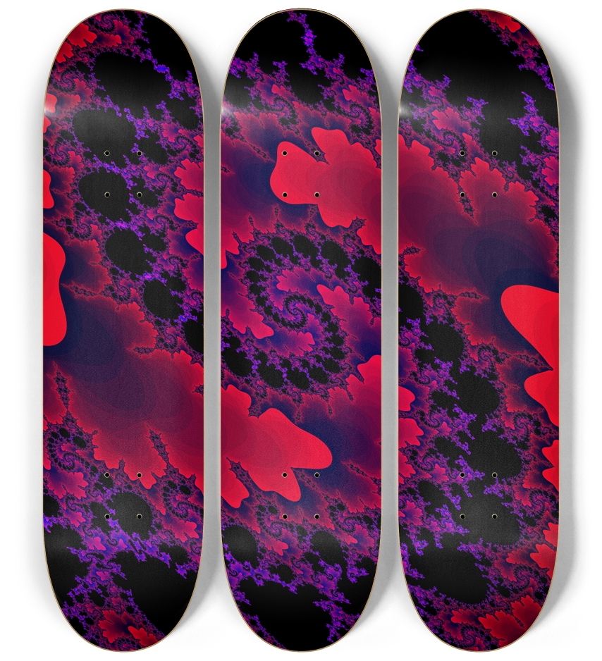 Fractal 1611 3 Deck Wall Series
