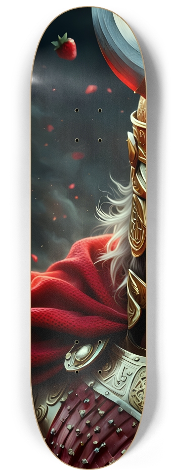Fierce Strawberry Clan Viking Warlord 0001 #1 8-1/4 Skateboard Deck