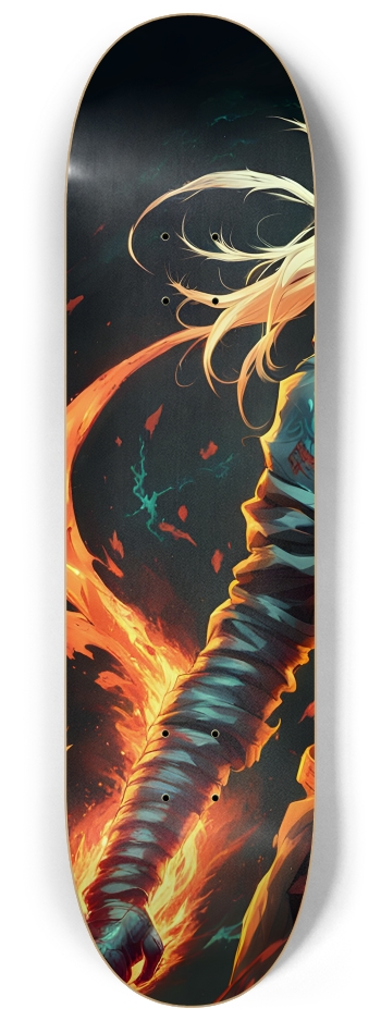 Fiery Hooded Blond Assassin 0001 #1