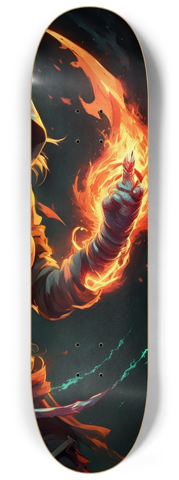 Fiery Hooded Blond Assassin 0001 #3