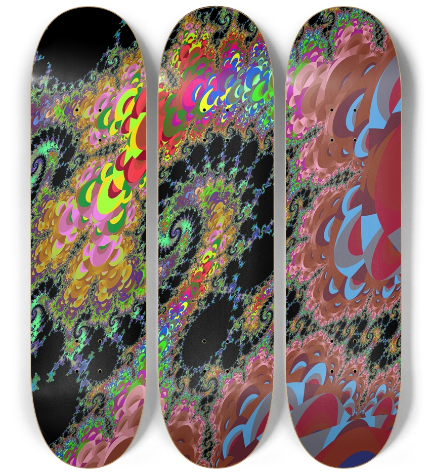Fractal 1616 3 Deck Wall Series