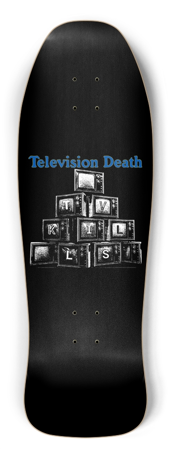 Television Death 10" Shredder Shape