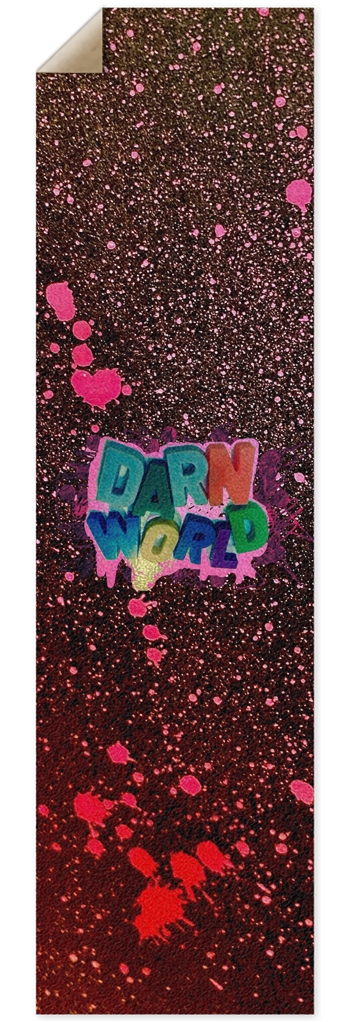 PINK SPLATTER black 10” grip tape