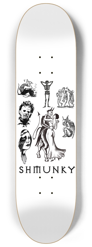 Traditional Shmunk 8-1/4 Skateboard Deck