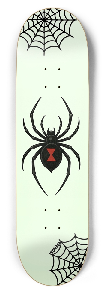 Glo-MADD “Black Widow “ 8-3/4 Inch Skateboard