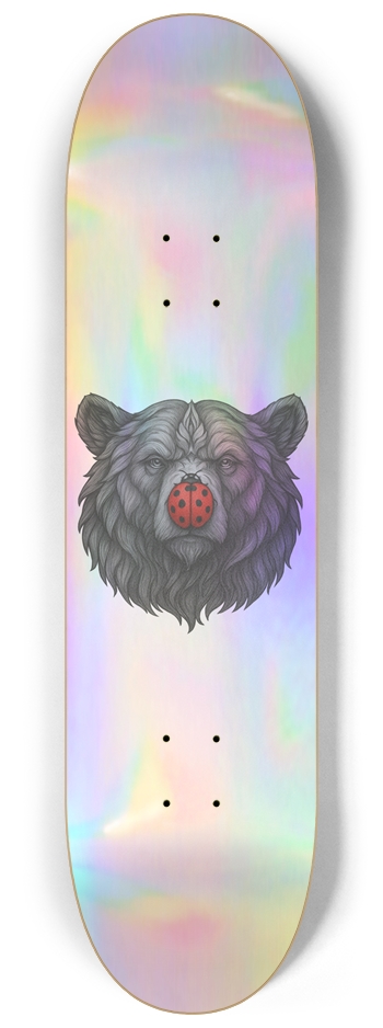 NOMADD  Bear & Bug Holo 8-1/4 Skateboard Deck