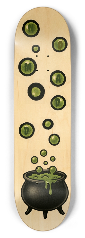 NOMADD “Witches Brew” 8-1/2 Skateboard Deck