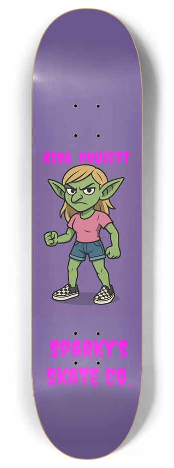 Kira Goblin Deck 8 Inch Skateboard Deck