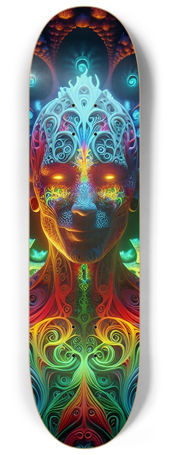 Psychedelic Fractal Peace Dude 0006 8K