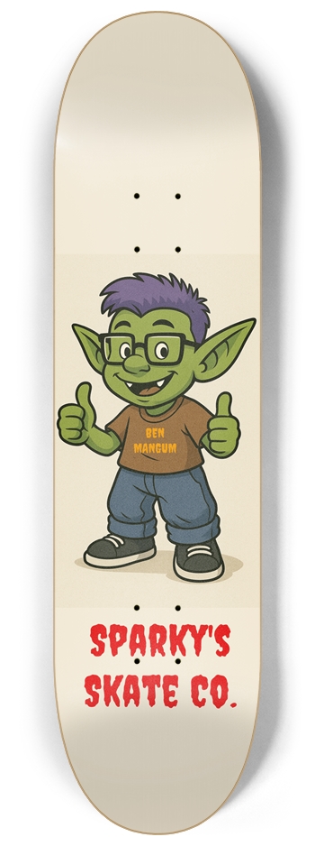Ben Goblin Deck 8-1/4 Skateboard Deck