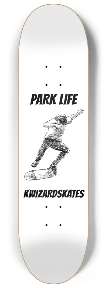 NEW SCHOOL PARK LIFE 8-1/4 Skateboard Deck