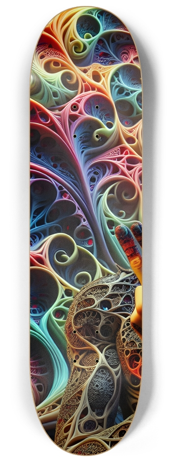 Psychedelic Fractal Peace Dude 0004 8K #1