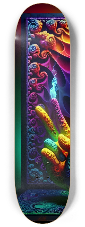 Psychedelic Fractal Peace Dude 0001 8k #1