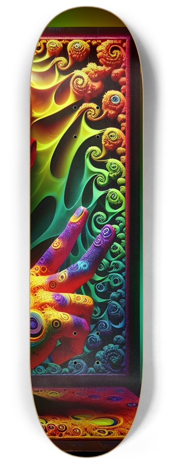 Psychedelic Fractal Peace Dude 0001 8k #3