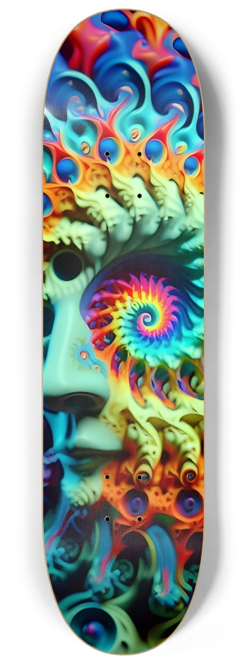 Psychedelic Fractal Peace Dude 0002 8K #3