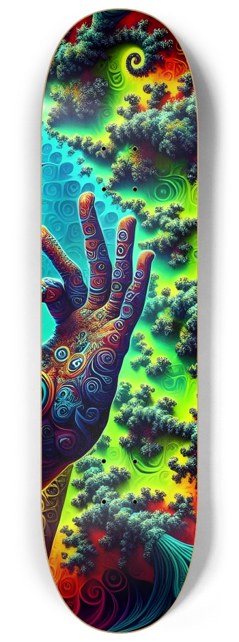 Psychedelic Fractal Peace Dude 0003 8K #3